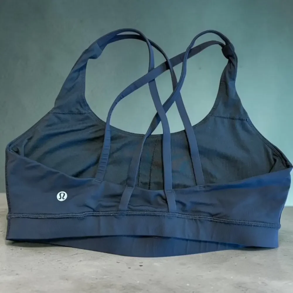 lululemon Black Energy Bra Size 12